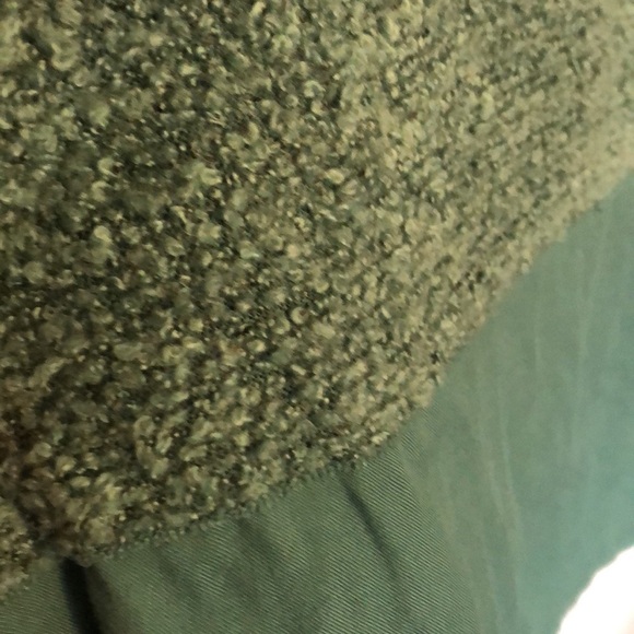 Soft Surroundings Wool Boucle Cardigan in Teal - Picture 9 of 12